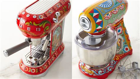 Dolce and Gabbana x Smeg Countertop Blender BLF01DGUS, .